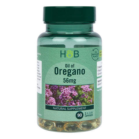 Holland & Barrett ორეგანოს ზეთის კაფსულები, 90 ტაბლეტი