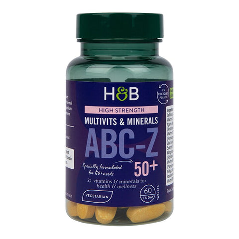 Holland & Barrett ABC მულტივიტამინები  50+, 60 ტაბლეტი