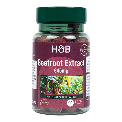 Holland & Barrett ჭარხლის ექსტრაქტი 300 მგ, 90 კაფსულა