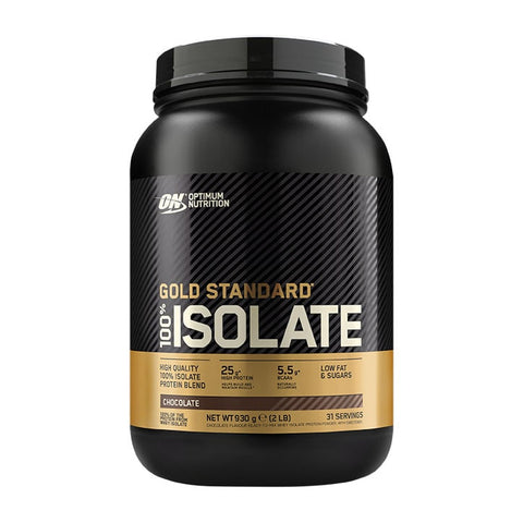 Optimum Nutrition Gold Standard 100% შრატის იზოლატი შოკოლადის არომატით, 930 გრ