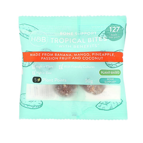 Holland & Barrett ტროპიკული ბურთულები ბენეფიტებით, 30 გრ