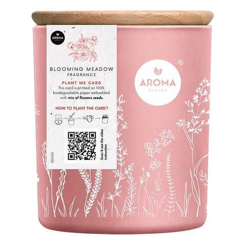 Aroma Garden Plant Me სანთელი ,, აყვავებული მდელო