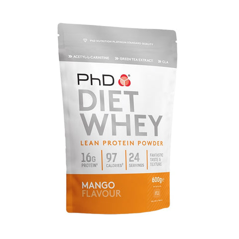 PhD Nutrition შრატის პროტეინი მანგოს არომატით 600გრ