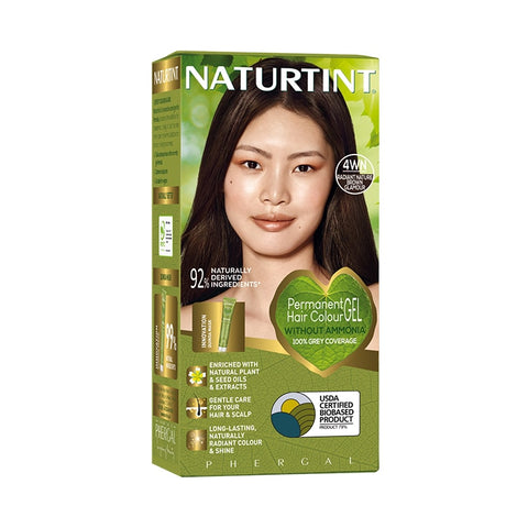 Naturtint თმის საღებავი გელი 4WN ბუნებრივი ყავისფერი