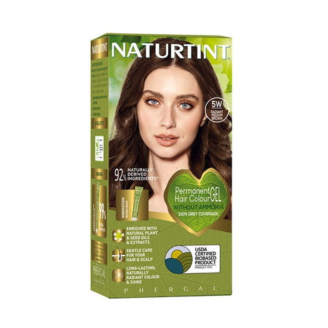 Naturtint თმის საღებავი გელი 5W ღია ყავისფერი