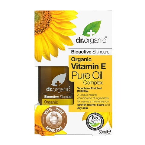 Dr Organic E ვიტამინის ზეთის კომპლექსი, 50 მლ