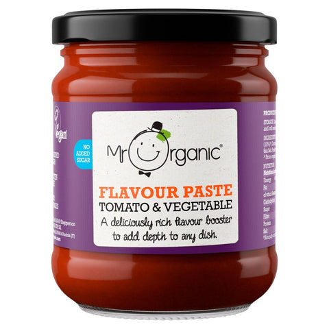 Mr Organic  პომიდვრის და ბოსტეულის პასტა, 200 გრ