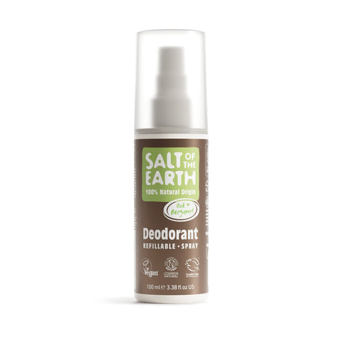 Salt of the Earth მარილის ბუნებრივი დეოდორანტი უდი და ბერგამოტი, 100 მლ