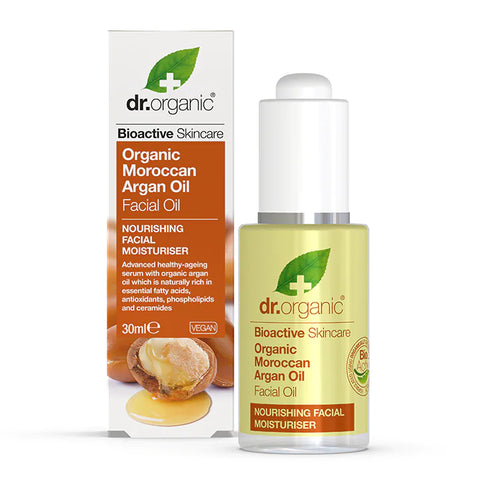 Dr Organic არგანის სახის ზეთი 30მლ