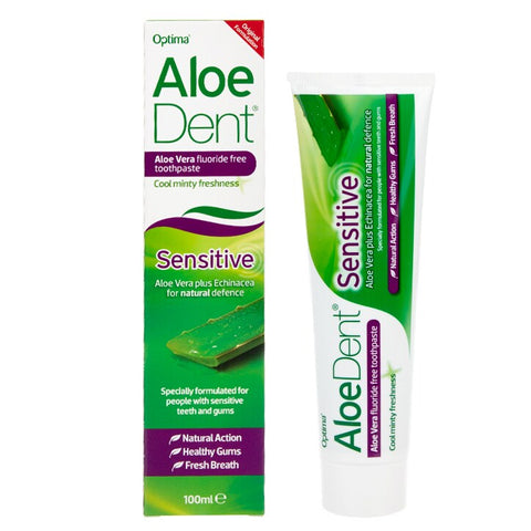 Aloe Dent კბილის პასტა მგრძნობიარე კბილებისთვის, 100 მლ