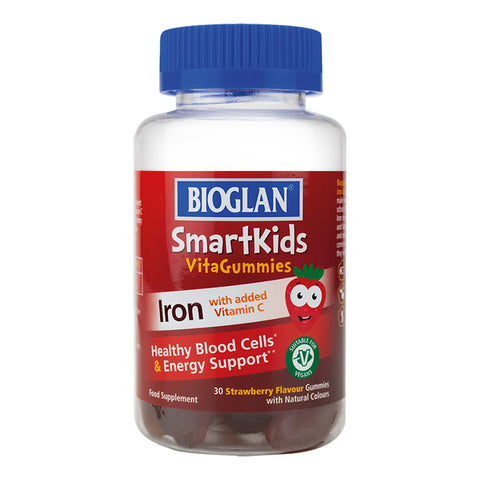 Bioglan Smartkids რკინა, 30 საღეჭი აბი