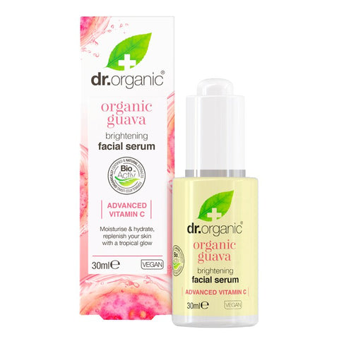 Dr. Organic გუავას სახის შრატი, 30 მლ