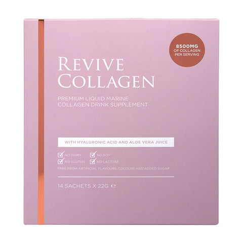 Revive Collagen პრემიუმ თხევ კოლაგენი, 14 პაკეტი