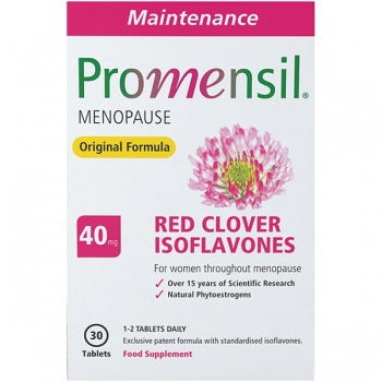 Promensil წითელი სამყურა მენოპაუზისთვის, 30 ტაბლეტი