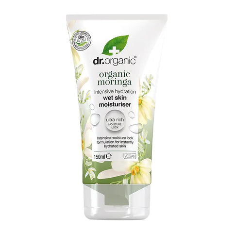 Dr Organic მორინგას სველი კანის დამატენიანებელი