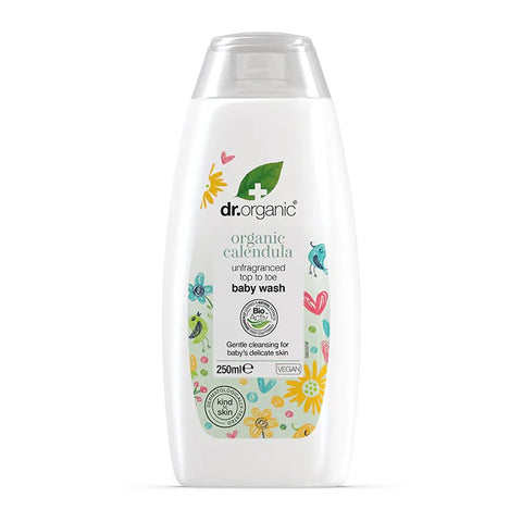 Dr Organic ბავშვის შხაპის გელი, 250 მლ